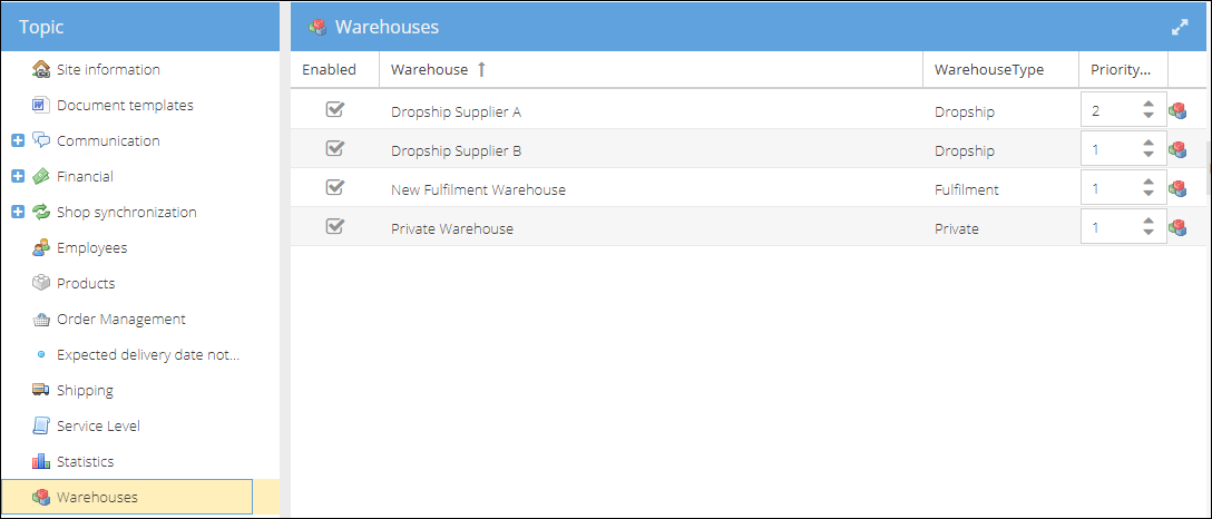 dropship-warehouse-priority