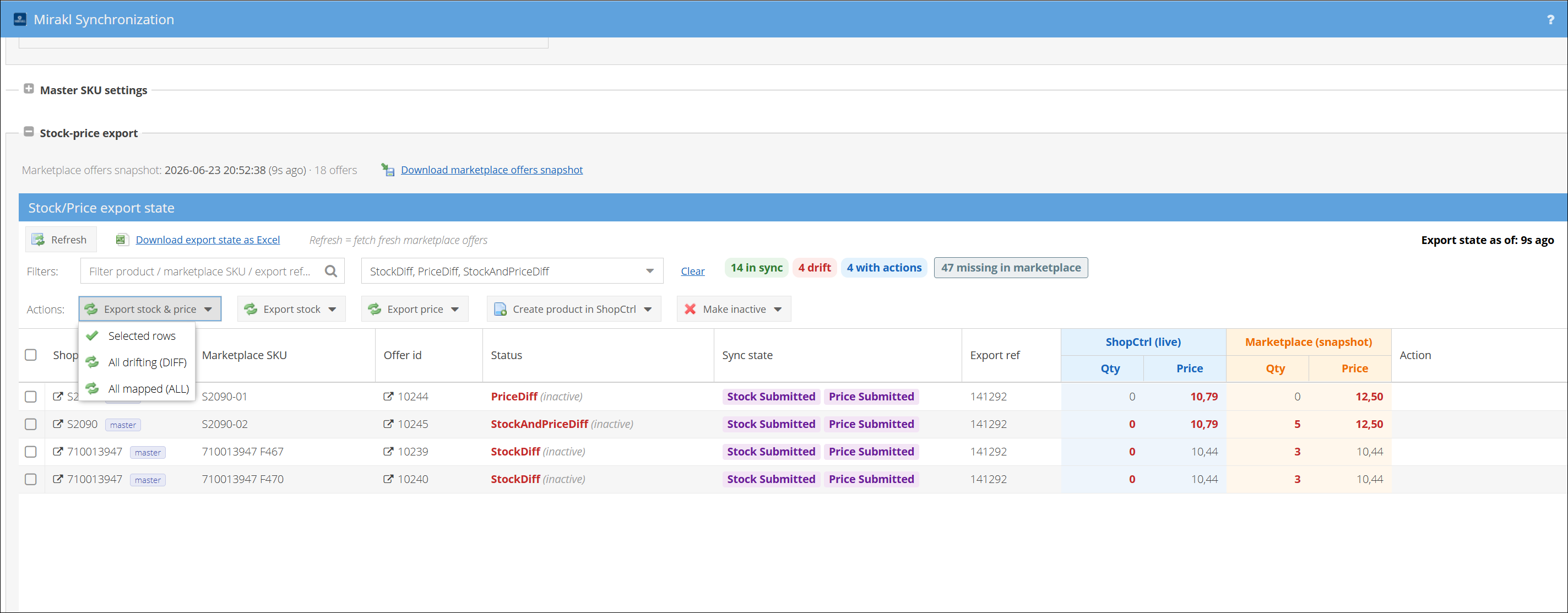 mirakl-stock-price-diffs