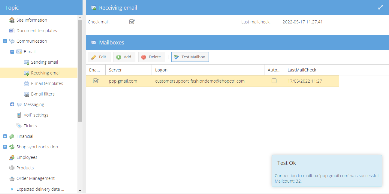 receiving-email-test-maibox