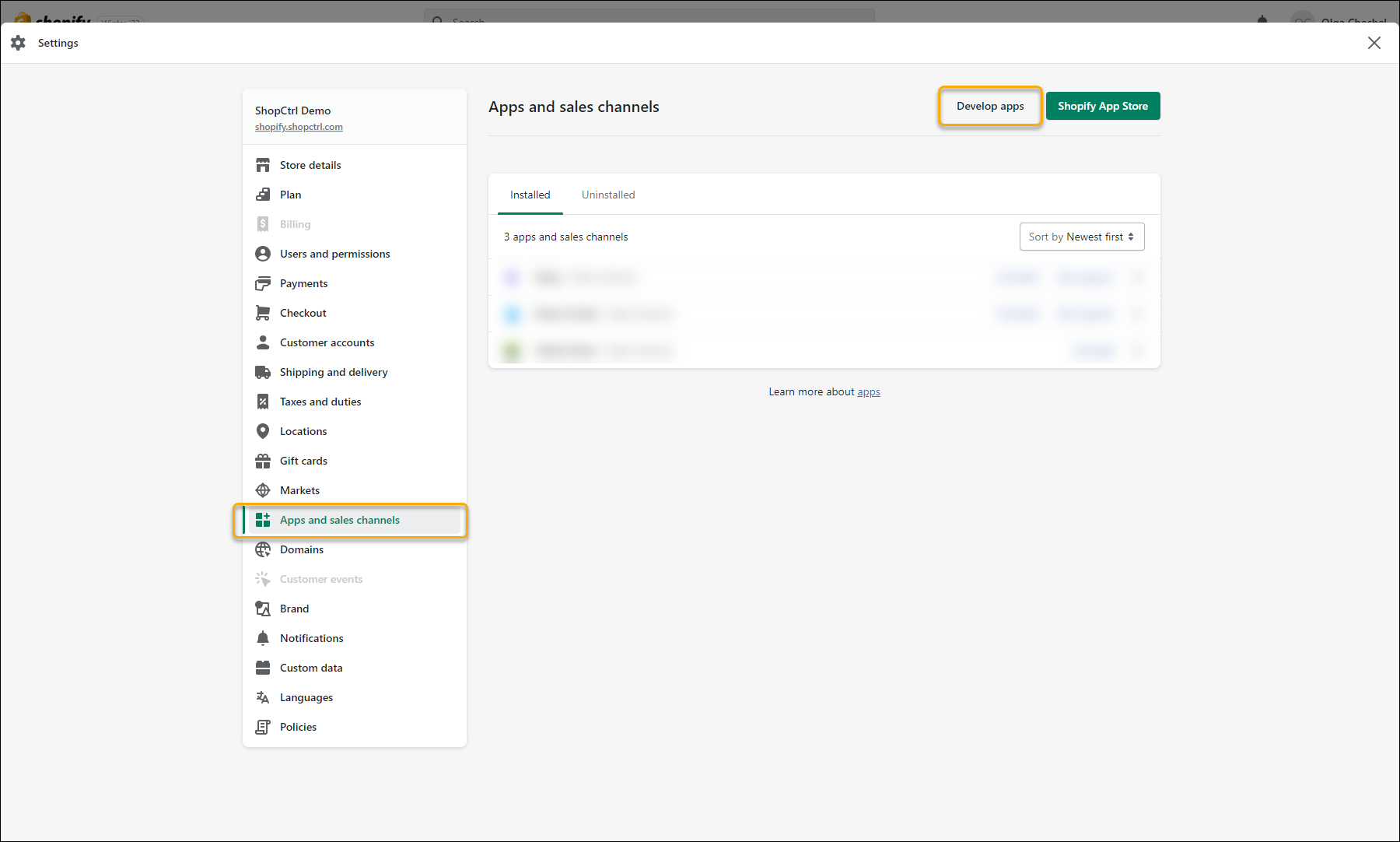 shopify-apps-and-sales-channels
