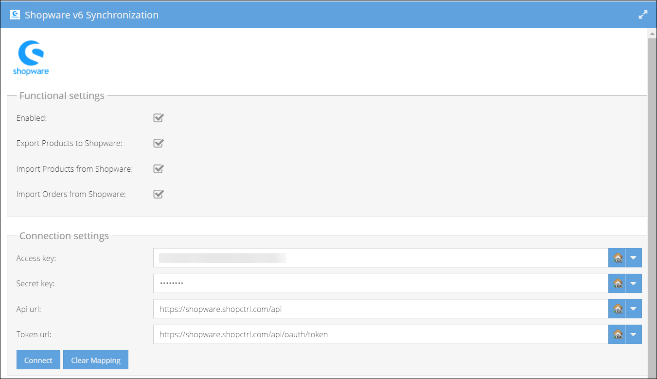 shopware-shop-settings-connection