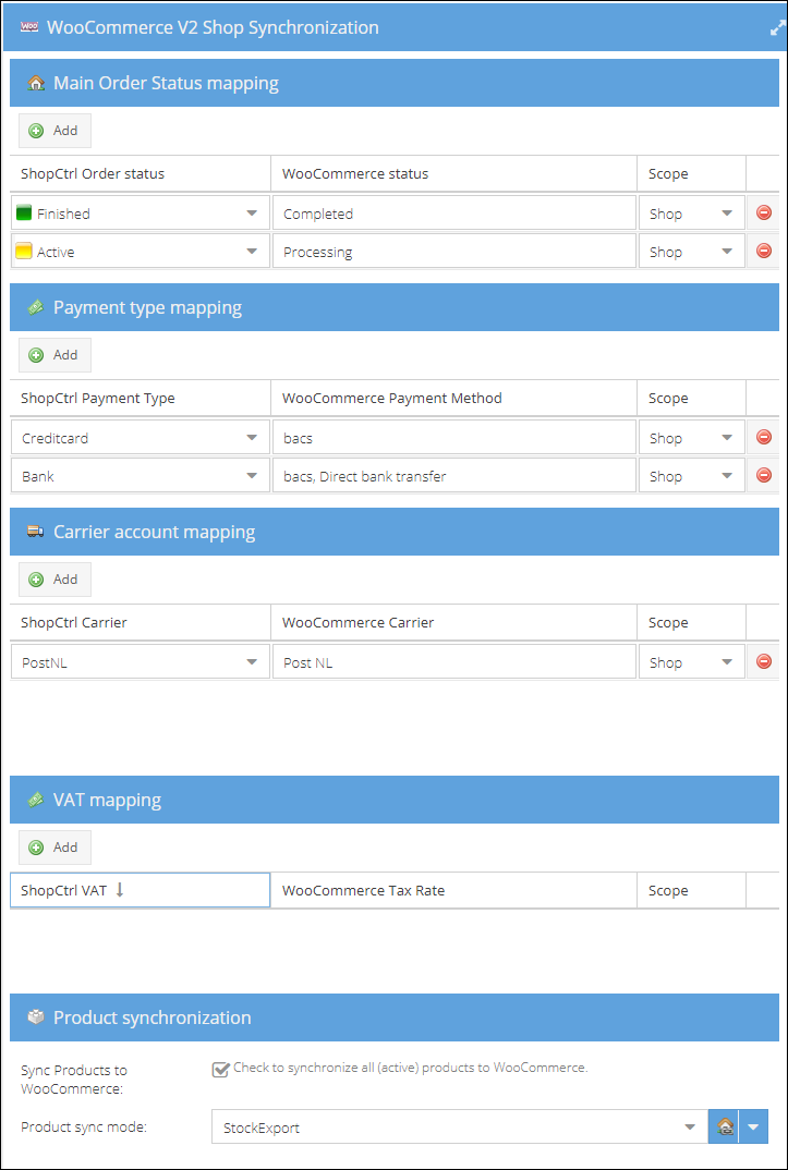 woocommerce-shop-mapping-settings